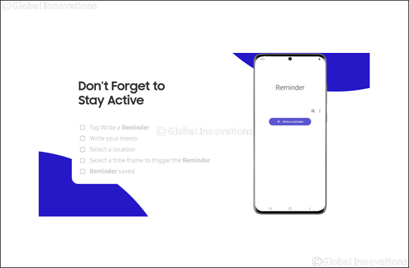 At Home with Galaxy: Reminder Makes It Easy to Stay on Task