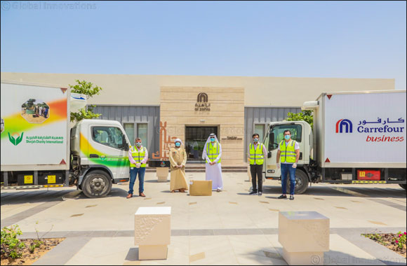 Al Zahia Community Supports Families of Sharjah by Donating Two Tons of Essential Food Items