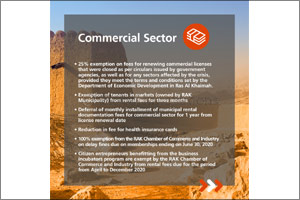 Ras Al Khaimah Government Launches Integrated Stimulus Package to Support the Emirate's Economy and to Ensure Continuity of Business