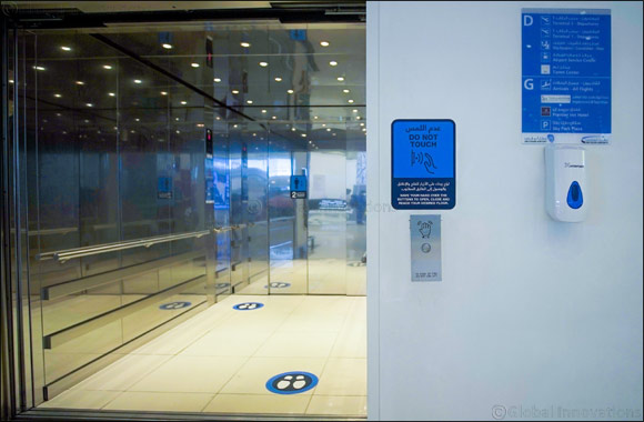Abu Dhabi Airports Introduces First-of-its-kind Touchless Elevator Technology to Enable COVID-19-free Environment