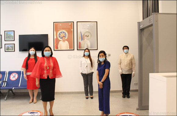 Philippine Ambassador Leads Inauguration of Passport Renewal Facility in Abu Dhabi on Philippine Independence Day