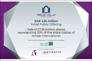 Instinctif Partners and Advert One Complete IPO Advisory Role for Amlak International