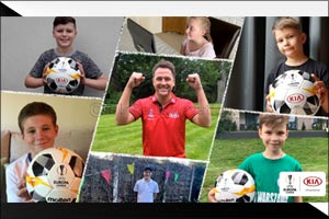 Kia Motors Collects Over 2,000 Pairs of Football Boots via UEFA Europa League Trophy Tour With Football Legends, Fans