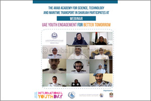 The Arab Academy for Science, Technology and Maritime Transport in Sharjah participates in “UAE Youth Engagement for Better Tomorrow”