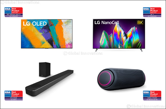 Industry-Leading TV and Audio Products From LG Win Big at 2020 Eisa Awards