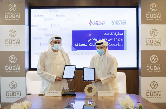 Dubai Sports Council sign MOU with Dubai Corporation for Ambulance Services