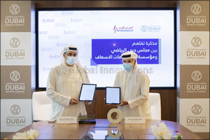 Dubai Sports Council sign MOU with Dubai Corporation for Ambulance Services