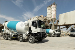 Middle East First for Renault Trucks and Ocean Readymix & Precast With New Transit Mixer Deal