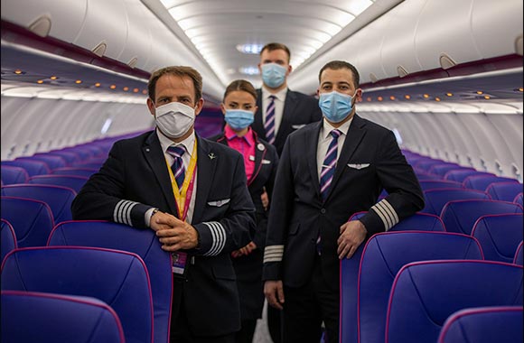 Wizz Air Abu Dhabi Celebrates the Arrival of the First New Aircraft  First Based Airbus A321neo Aircraft Landed in Abu Dhabi