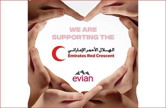 Evian Supports COVID-19 Relief Efforts by Donating 56,000 Bottles of Water to fund of U'AE