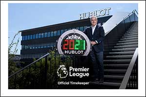 Hublot Becomes the Premier League's Official Timekeeper