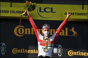 UAE Team Emirates' Boy Wonder Pogacar Takes 2nd Tour De France Stage Victory