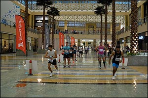 Top Spots for Bouazzaoui and Gogitidze in 10k at City Centre Mirdif Running Race