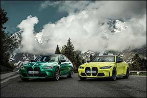 The New BMW M3 Sedan and BMW M3 Competition Sedan. The New BMW M4 Coupé and BMW M4 Competition Coupé.