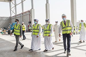 Heads of Ajman Municipality and Ministry of Climate Change and Environment Inspect Region's first Emirates Refuse-Derived Fuel plant