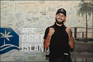 Aldana and Holm Arrive at UFC Fight Island Safe Zone Before Upcoming UFC Fight Night