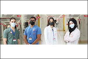 The First Batch of 50 Trained COVID-19 "Safety Officers" Completed Their Training From Gulf Medical University in the Face of the COVID 19 Pandemic