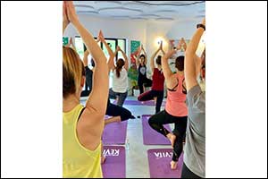 Namaste: Get Your Stretch on with Free Yoga Classes at Festival Plaza