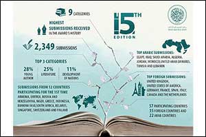 Sheikh Zayed Book Award Records the Highest Number of Submissions for its 15th Edition