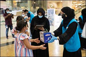 The Awareness Campaign Titled ‘Let's Beat Coronavirus' was held at Etihad Mall, Dubai