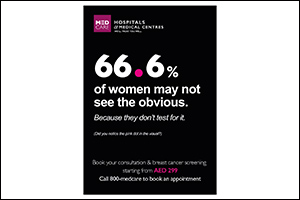 Medcare Hospitals' Breast Cancer Awareness Campaign Unveils How People Can Miss Obvious Symptoms