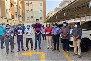 VFS Global Supports the Indian Consulate in Dubai to repatriate stranded workers;  reunited with families in time to celebrate Diwali