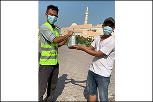 DaburCares provides Hand Sanitizers to Disadvantaged Communities with the Support of SmartLife and Royati Family Society