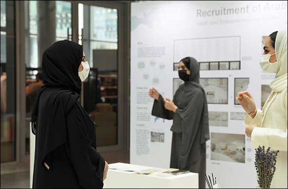 Hala Badri Attends Opening of 2020 showCACE Senior Student Exhibition