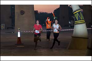 UAE's Shamsa Salim Romps through Dubai Safari Park in Stage 1 of Dubai Women's Running Challenge