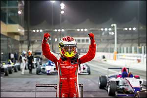 Hamda Al Qubaisi Victorious During Round 2 of F4 UAE at Yas Marina Circuit