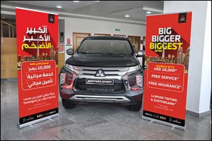 The "Big Bigger Biggest" Offer is Back  Adding more Value for Mitsubishi customers  at Al Habtoor Motors