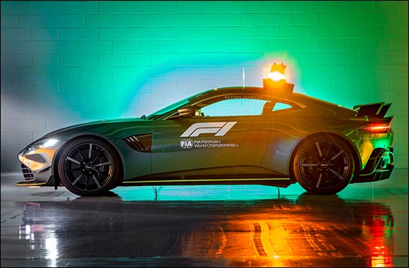 Aston Martin takes Pole Position as an  Official Safety Car of Formula 1