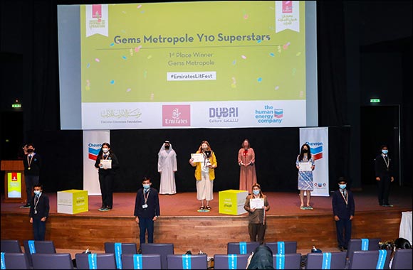 Emirates Airline Festival of Literature Announces Winners of Competitions for Schools