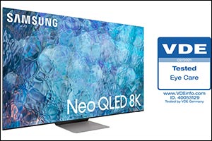 Samsung's 2021 Neo QLED TVs Receive Industry-First ‘Eye Care' Certification from Leading Engineering Association, VDE