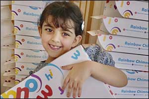 Young Emirati Entrepreneur  Aldhabi Al Muhairi Launches Rainbow Chimney at 4 Years Old