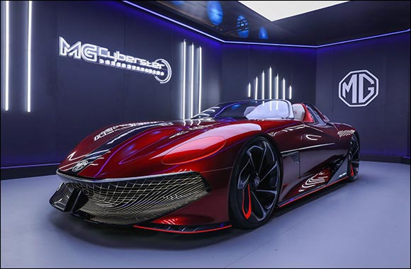 MG Motor Reveals more details about its Cutting-Edge, Fully-Electric Cyberster Concept Car