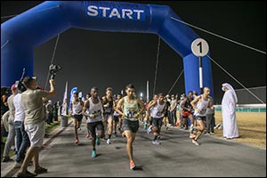 El Ghouz Leads Moroccan Cleansweep in Men's Open Category of 10km NAS Run