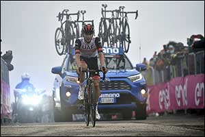 UAE Team Emirates' Alessandro Covi Claims Second Podium at the Giro D'italia