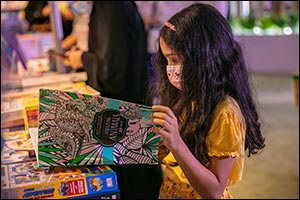 Ever Heard of Mindful Drawing Books?  It's all Young Artists at SCRF 2021 Want