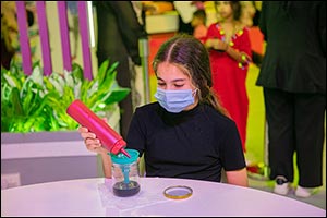Science Made Fun at SCRF 2021: Children Explore  the Workings of Density and Mass