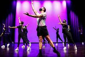 Over 200 students at GEMS Wellington Academy – Silicon Oasis ‘Step in Time' with Mary Poppins dance star Sam Lathwood