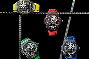 MP-09 Tourbillon BI-Axis 5-day Power Reserve 3D Carbon: New Colored 3D Carbon and Its Tourbillon BI-Axis