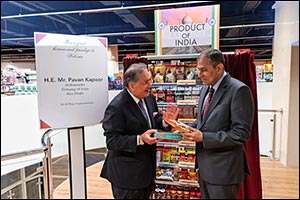 Indian Ambassador visits Al Maya Supermarket