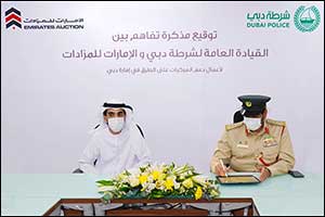 Dubai Police, Emirates Auction Collaborate to Provide Assistance to on-road broken-down Vehicles
