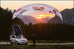 Unstoppable Capability: Land Rover Defender Supports  Red Bull X-Alps Champion Maurer