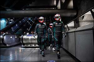 Jaguar Racing ‘Clones' Takeover Iconic London Underground Ahead of Heineken London E-prix