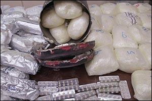 Sharjah Customs Foils Smuggling Attempt of 93 kg of Crystal Meth, 3,000 Methadone Tablets