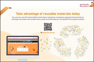 Dubai Municipality Launches Electronic Platform for Exchange of Recyclable or Reusable Materials
