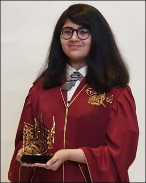 Trisha Sayani - Sharjah Excellence Award