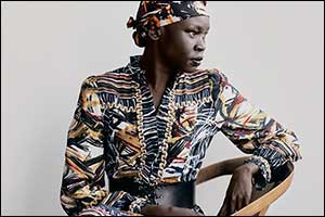 Weekend Max Mara New Signature Collection FW21: A.W.ORLD by Alek Wek